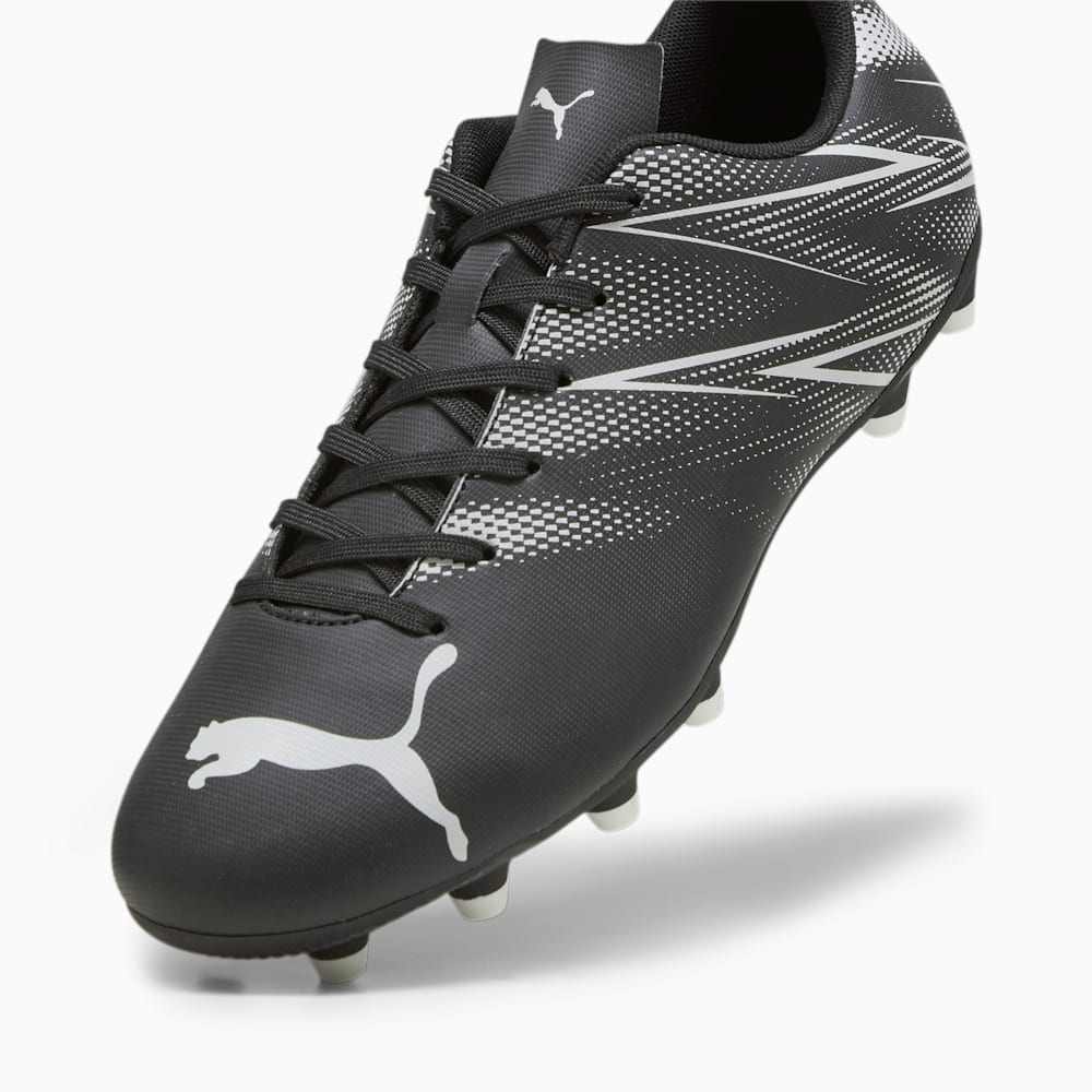 Puma ATTACANTO FG/AG Soccer Cleats - Black-Silver Mist