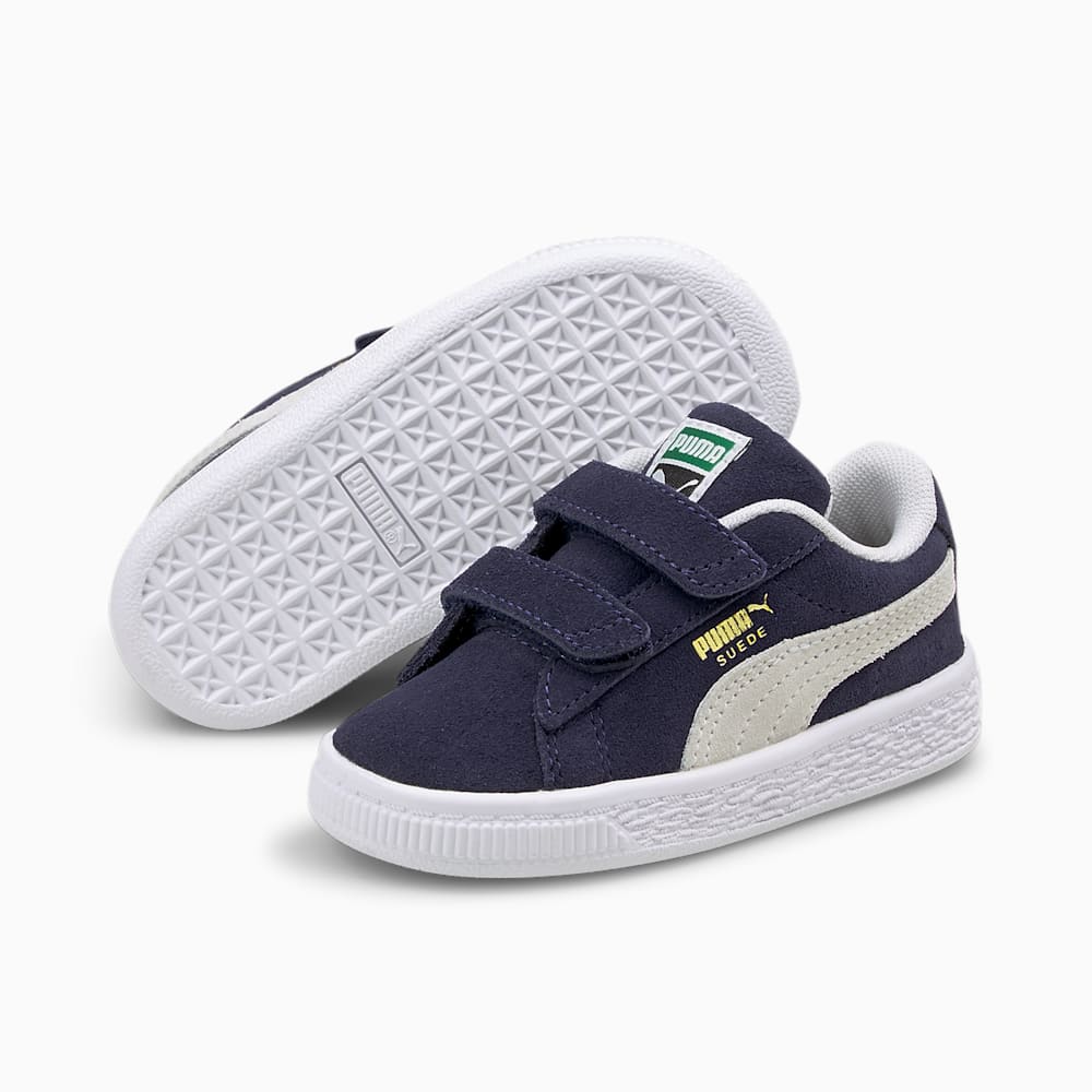 Puma Suede Classic XXI AC Toddler Shoes - Peacoat-White