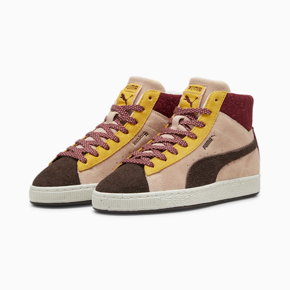 Puma x lemlem Suede Sneakers - Dark Chocolate-Dark Chocolate-Rose Quartz