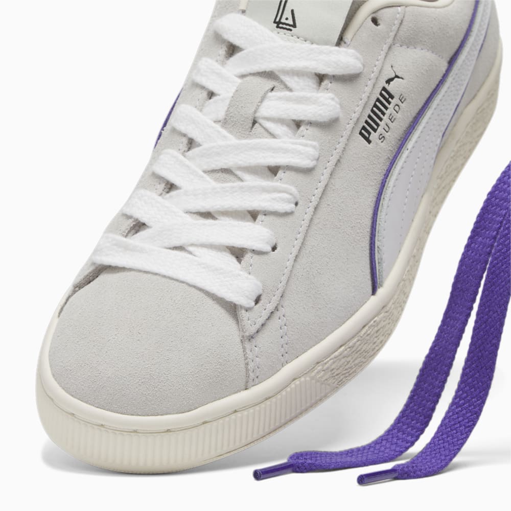 Puma x LAUREN LONDON Suede Sneakers - White-White