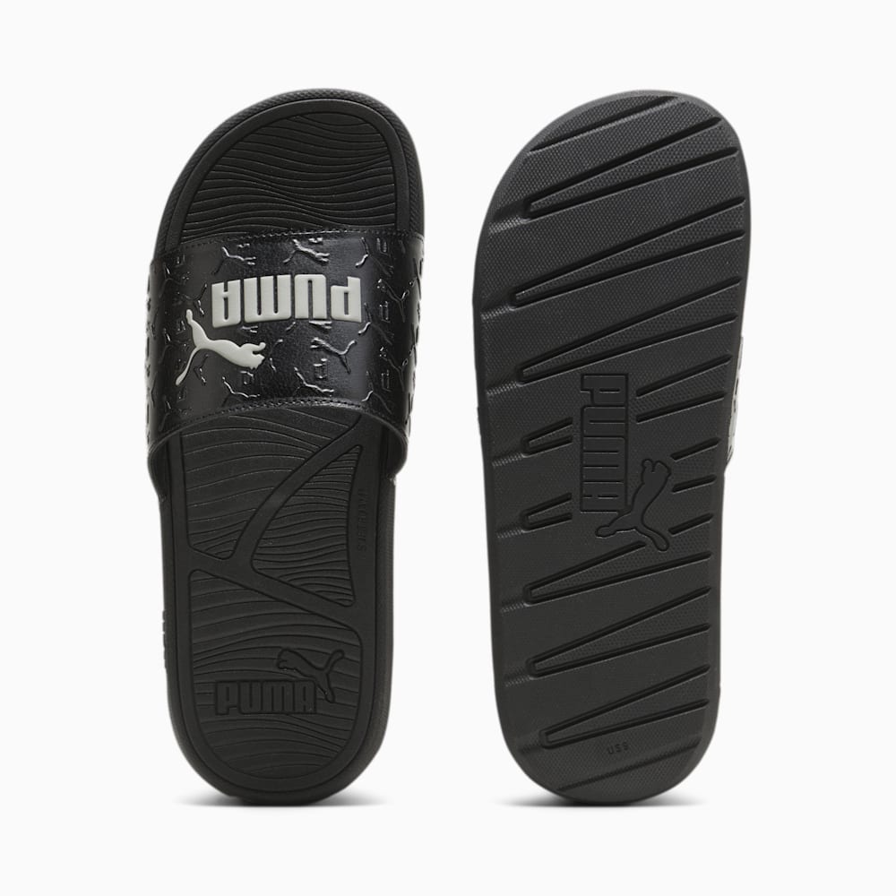 Puma Cool Cat 2.0 Superlogo Sandals - Black-Smokey Gray