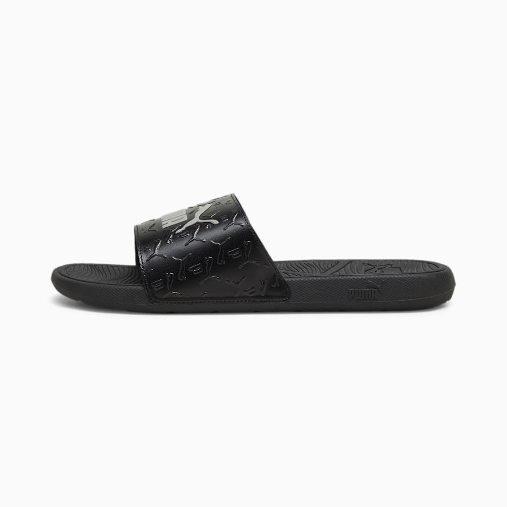 Puma Cool Cat 2.0 Superlogo Sandals - Black-Smokey Gray