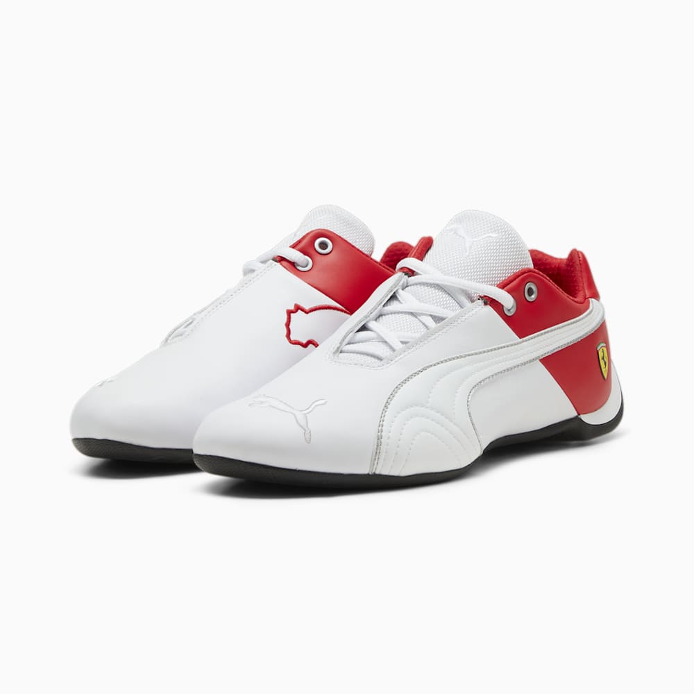 Puma Scuderia Ferrari Future Cat OG Motorsport Shoes - White-Rosso Corsa