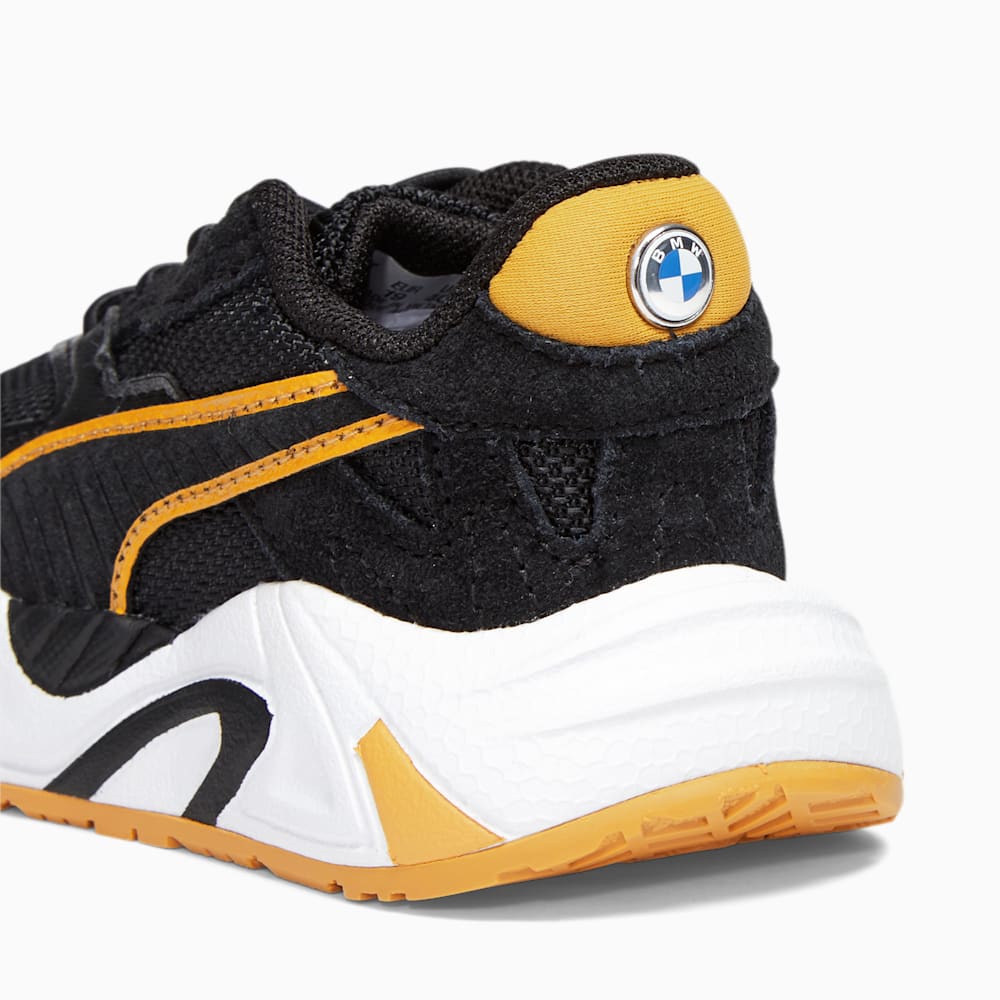 Puma BMW M Motorsport RS-Trck Toddlers' Sneakers - Black-Amber