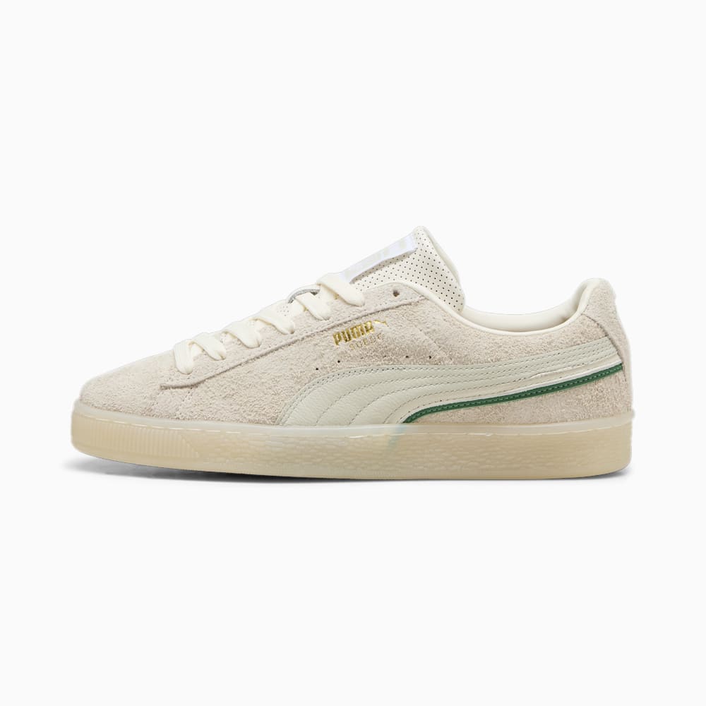 Puma Suede Classics OG Sneakers - Warm White-Sedate Gray-Archive Green