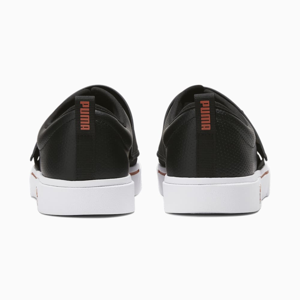 Puma El Rey II Slip-On Perf L - Black-Chili Powder