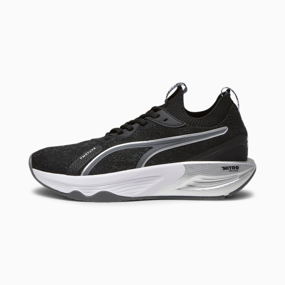 Puma PWR XX NITRO™ Luxe Retro Glam Training Shoes - Black-Cool Dark Gray-Silver