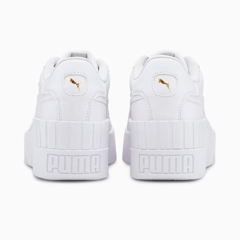 Puma Cali Wedge Sneakers - White-White