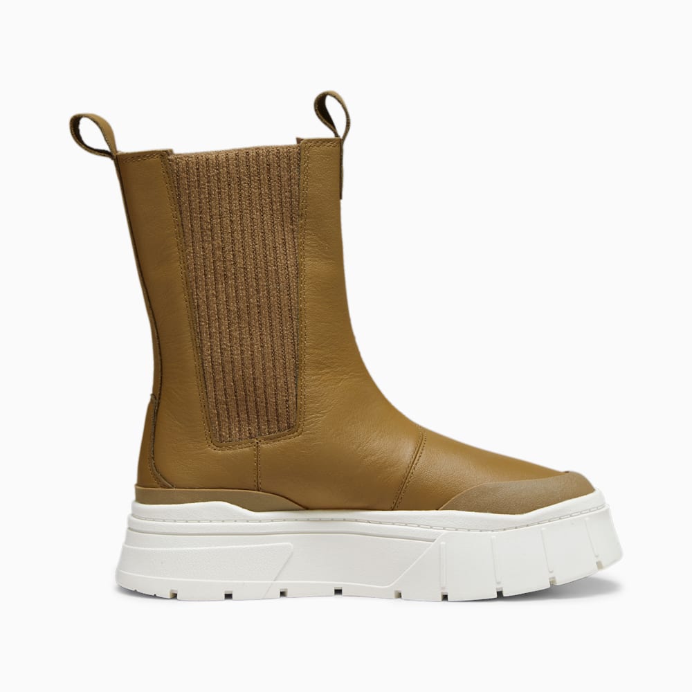 Puma Mayze Stack Chelsea Winter Boots - Chocolate Chip