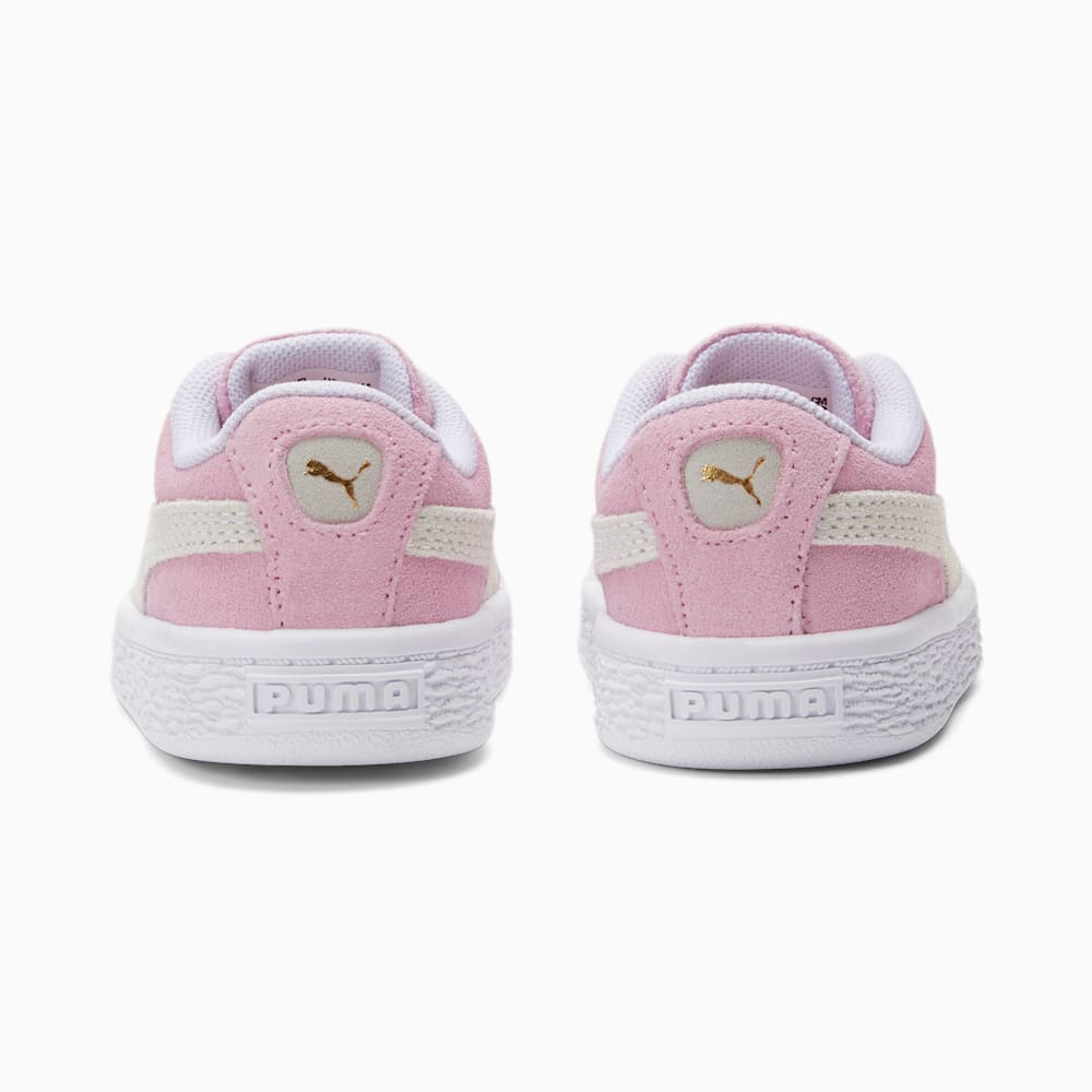 Puma Suede Classic XXI Toddler Shoes - Pink Lady-White