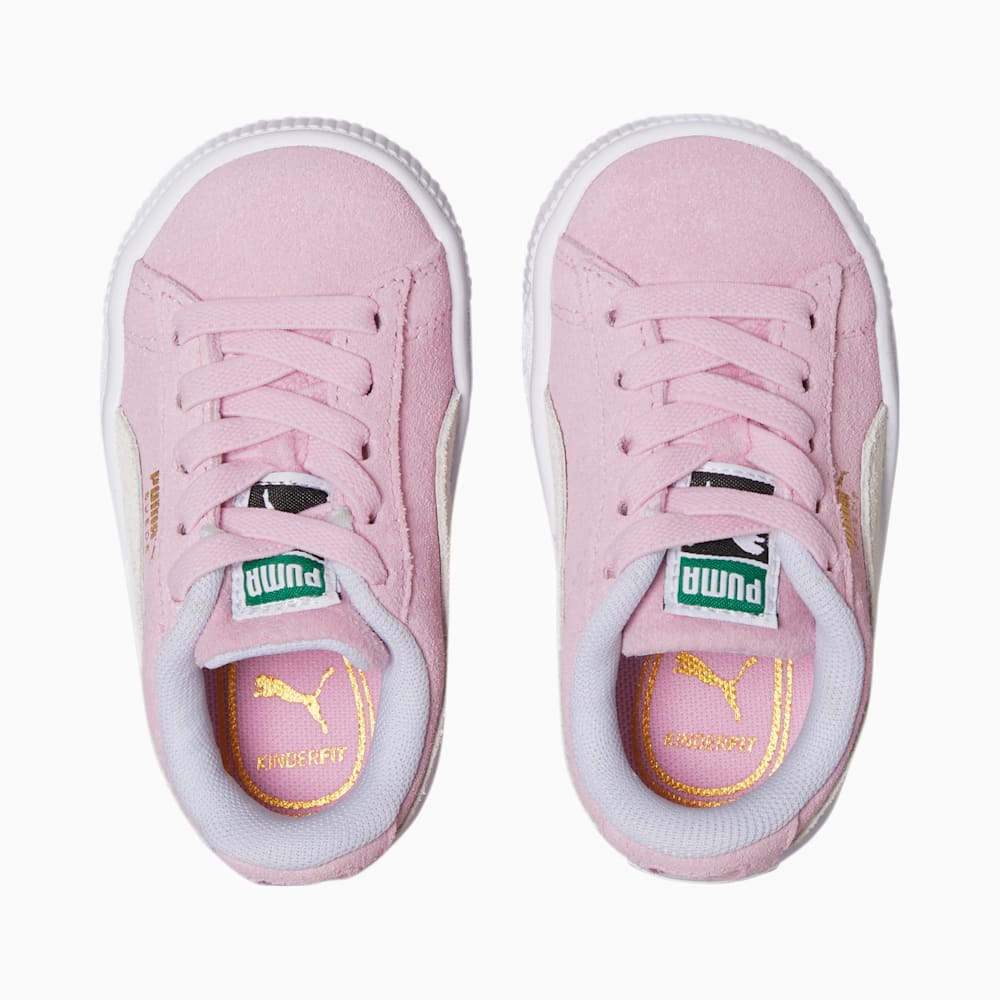 Puma Suede Classic XXI Toddler Shoes - Pink Lady-White