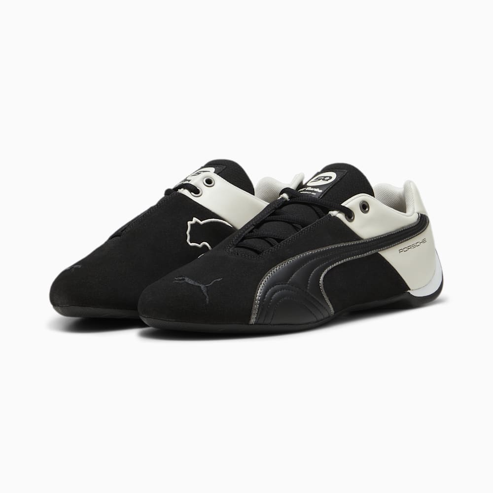 Puma Porsche Legacy Future Cat Motorsport Shoes - Black-Alpine Snow