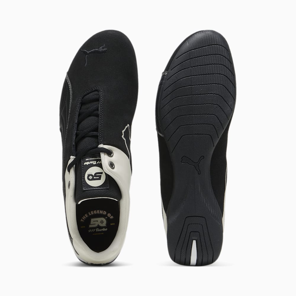 Puma Porsche Legacy Future Cat Motorsport Shoes - Black-Alpine Snow