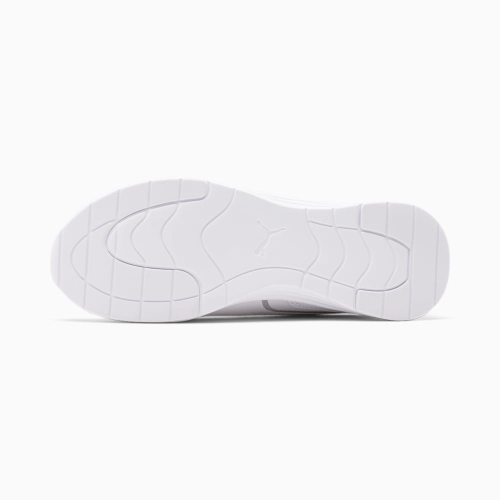 Puma Ella Lace Up Shoes - White-Silver