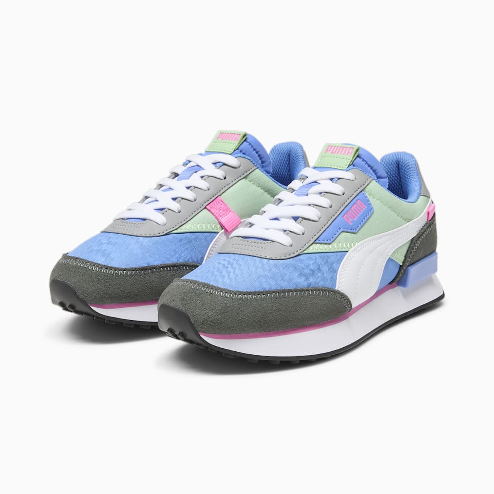 Puma Future Rider Play On Sneakers - Blue Skies-Pure Green