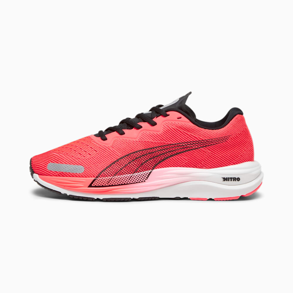 Puma Velocity NITRO™ 2 Running Shoes - Fire Orchid-Black