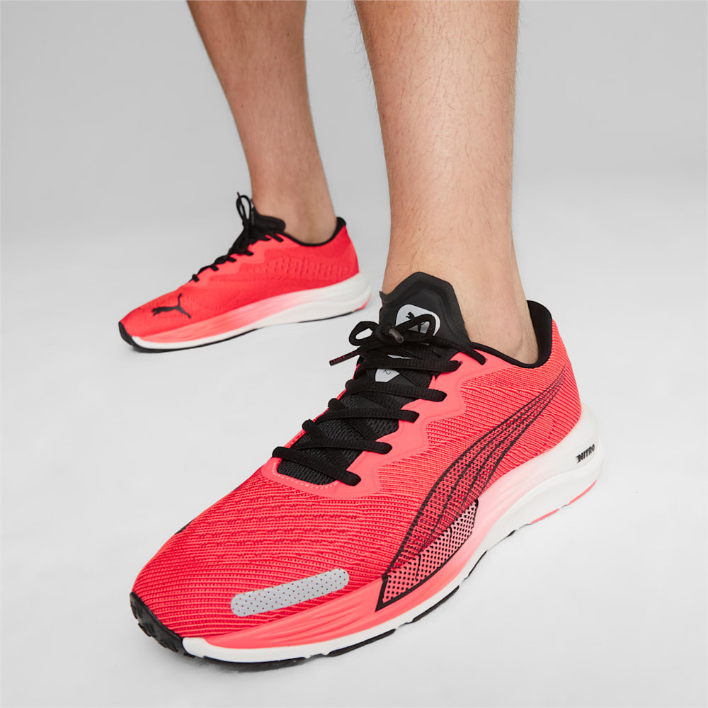 Puma Velocity NITRO™ 2 Running Shoes - Fire Orchid-Black