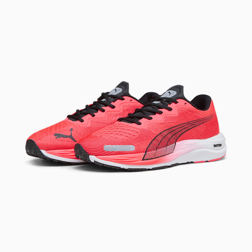 Puma Velocity NITRO™ 2 Running Shoes - Fire Orchid-Black