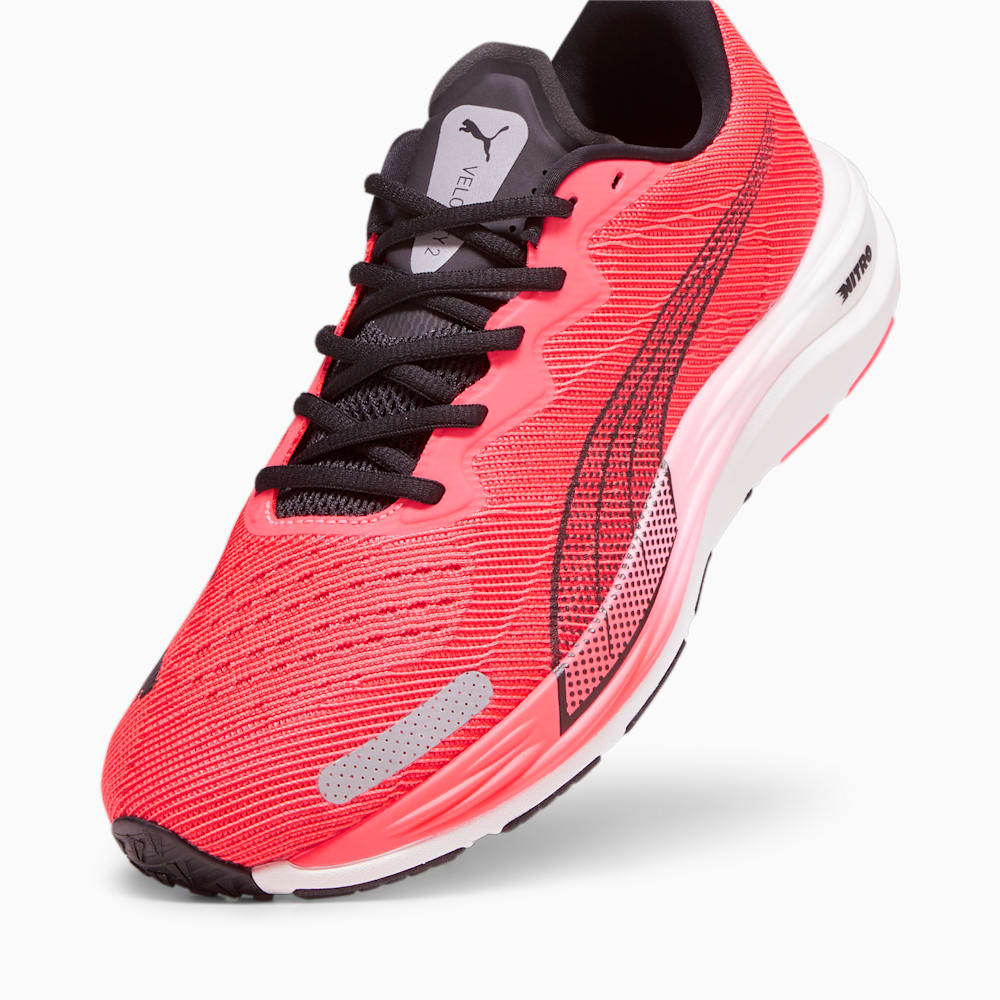 Puma Velocity NITRO™ 2 Running Shoes - Fire Orchid-Black