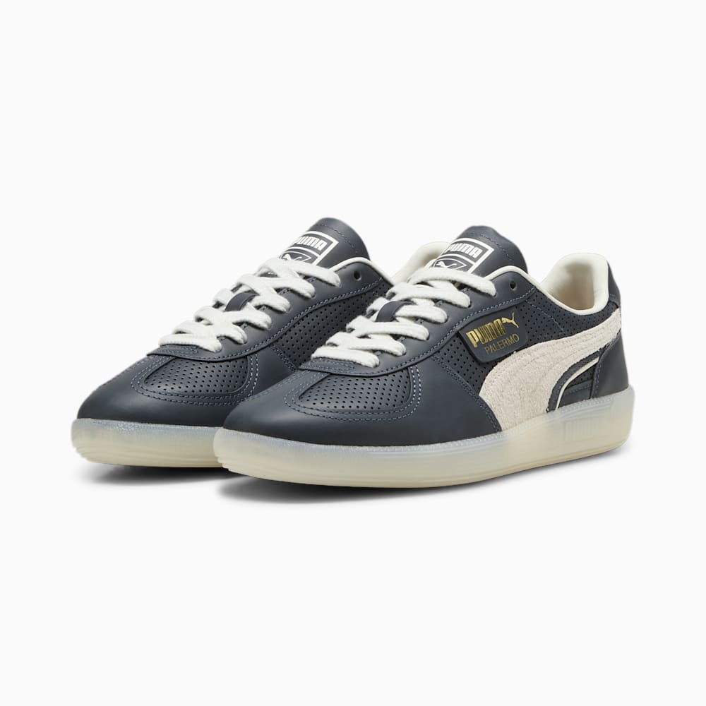 Puma Palermo Classics Sneakers - Parisian Night-Warm White-Sedate Gray