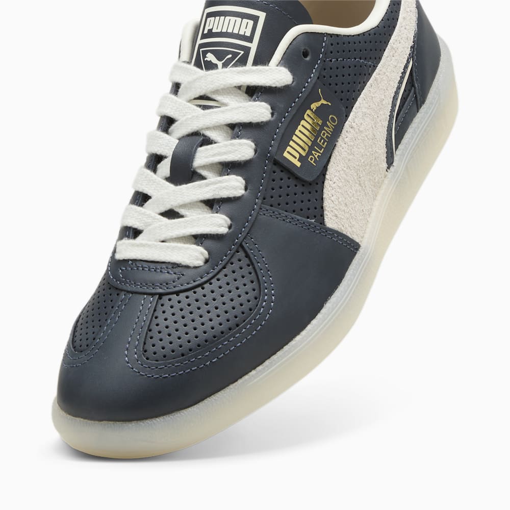 Puma Palermo Classics Sneakers - Parisian Night-Warm White-Sedate Gray