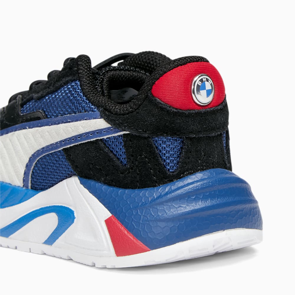 Puma BMW M Motorsport RS-Trck Toddlers' Sneakers - Black-White-Cool Cobalt