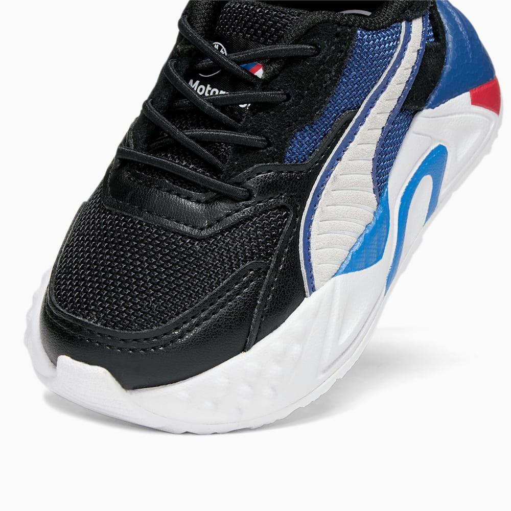 Puma BMW M Motorsport RS-Trck Toddlers' Sneakers - Black-White-Cool Cobalt