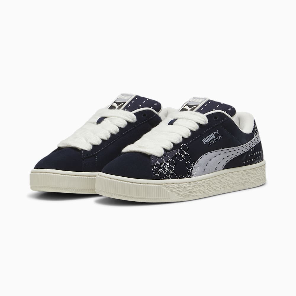 Puma Suede XL Skate Sneakers - New Navy-Vapor Gray