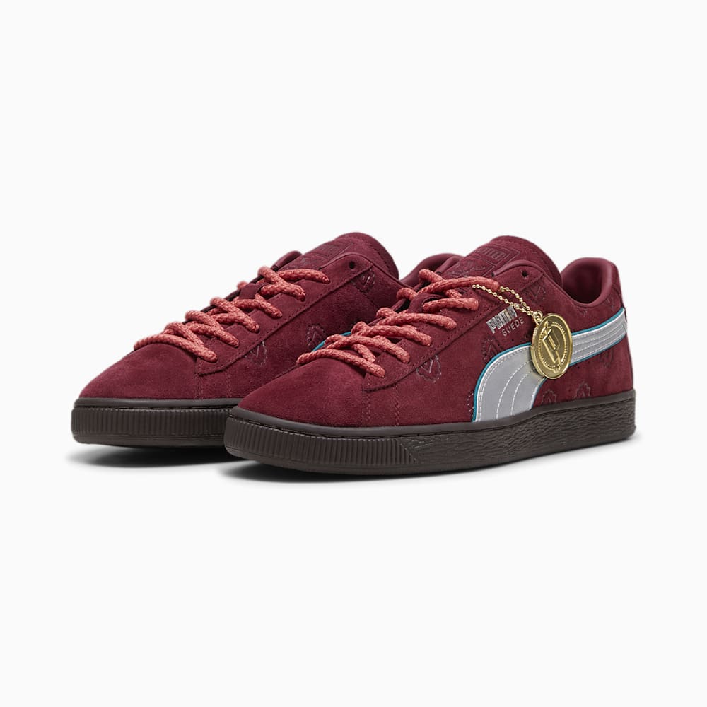 Puma x ONE PIECE Suede Sneakers II - Team Regal Red-Silver