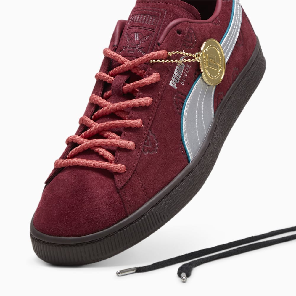 Puma x ONE PIECE Suede Sneakers II - Team Regal Red-Silver