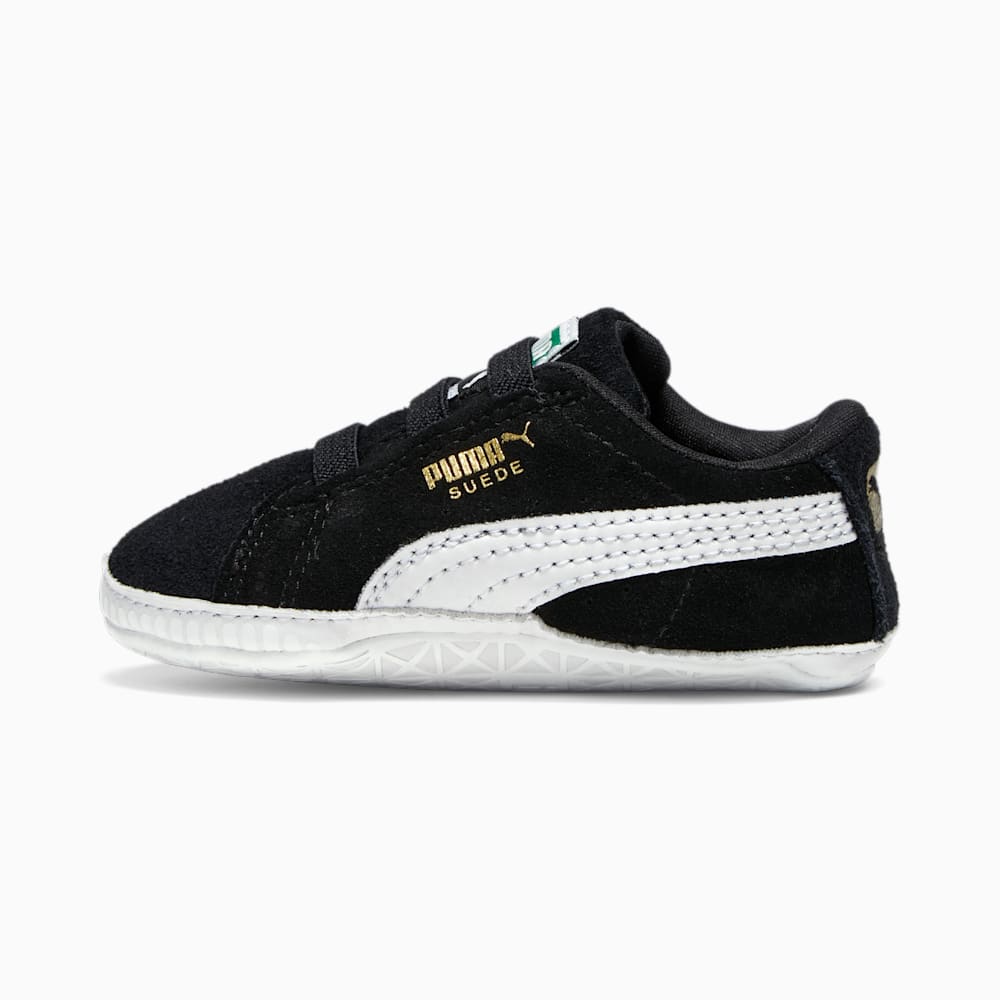 Puma Suede Classic Crib Toddlers' Shoes - Black-White