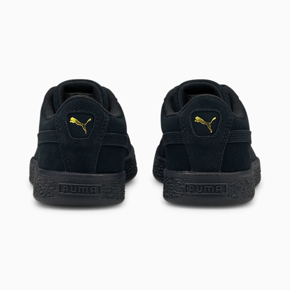 Puma Suede Classic XXI Little Kids Shoes - Black-Black