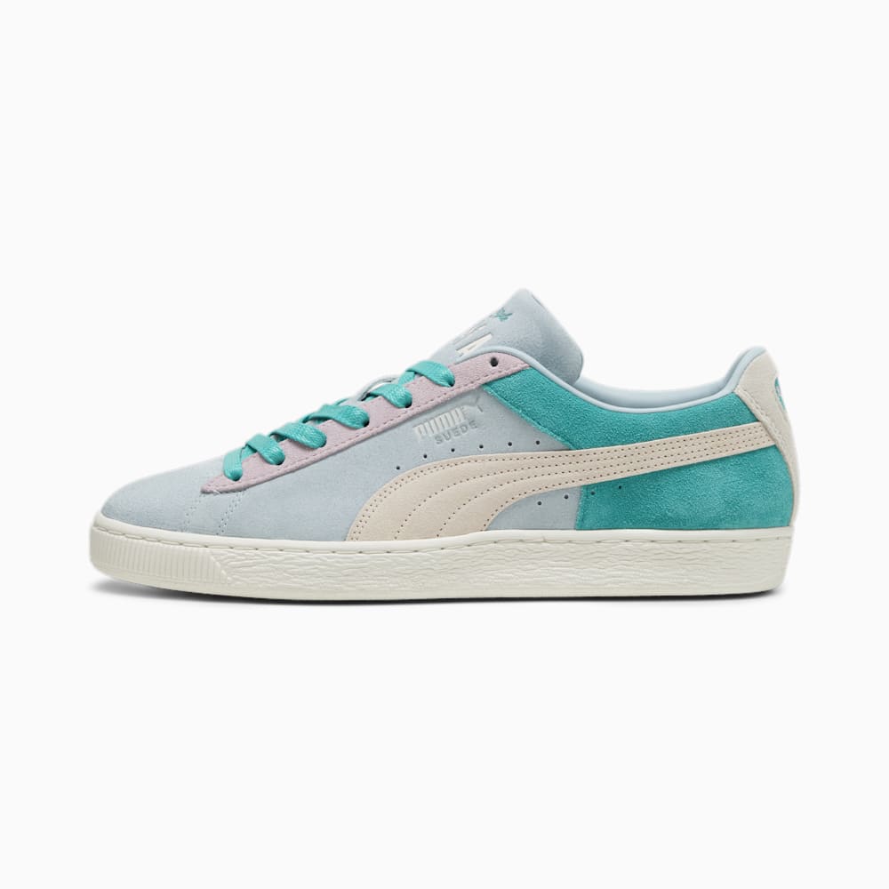 Puma Suede Iconix Summer Sneakers - Grape Mist-Sparkling Green