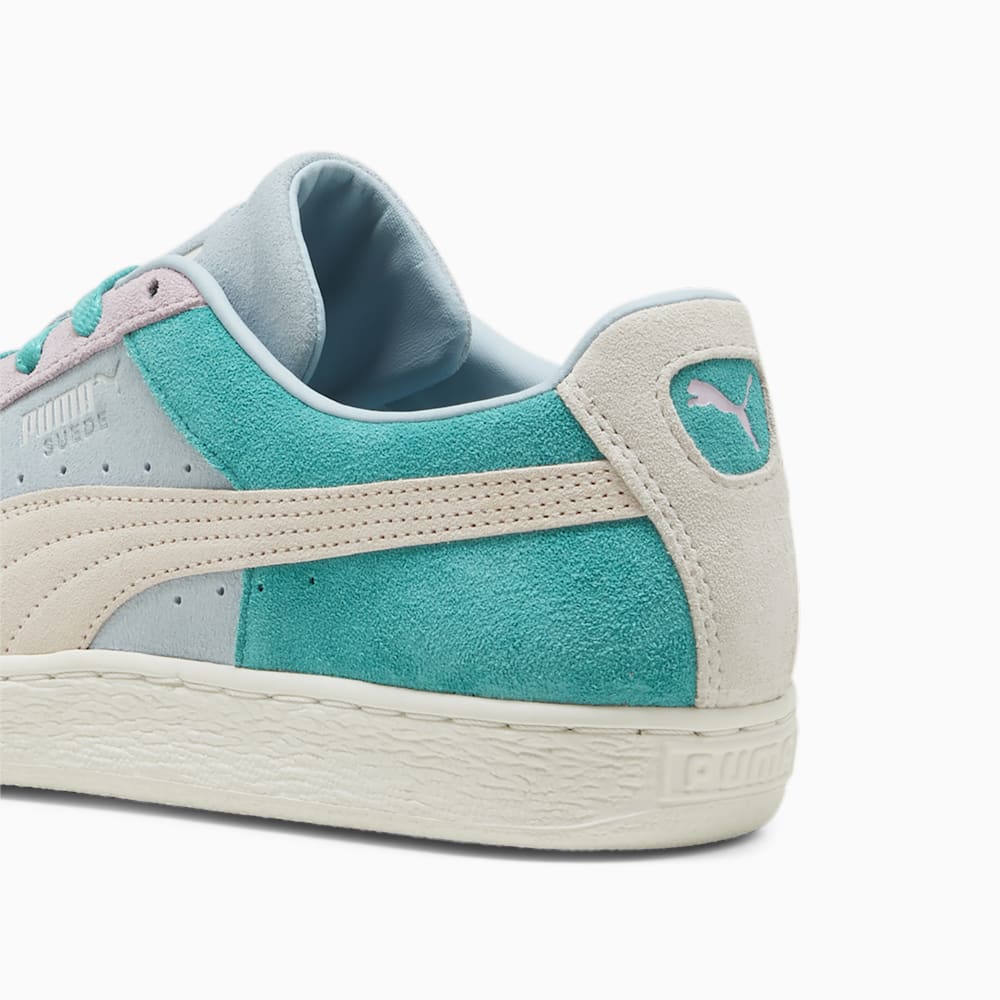 Puma Suede Iconix Summer Sneakers - Grape Mist-Sparkling Green