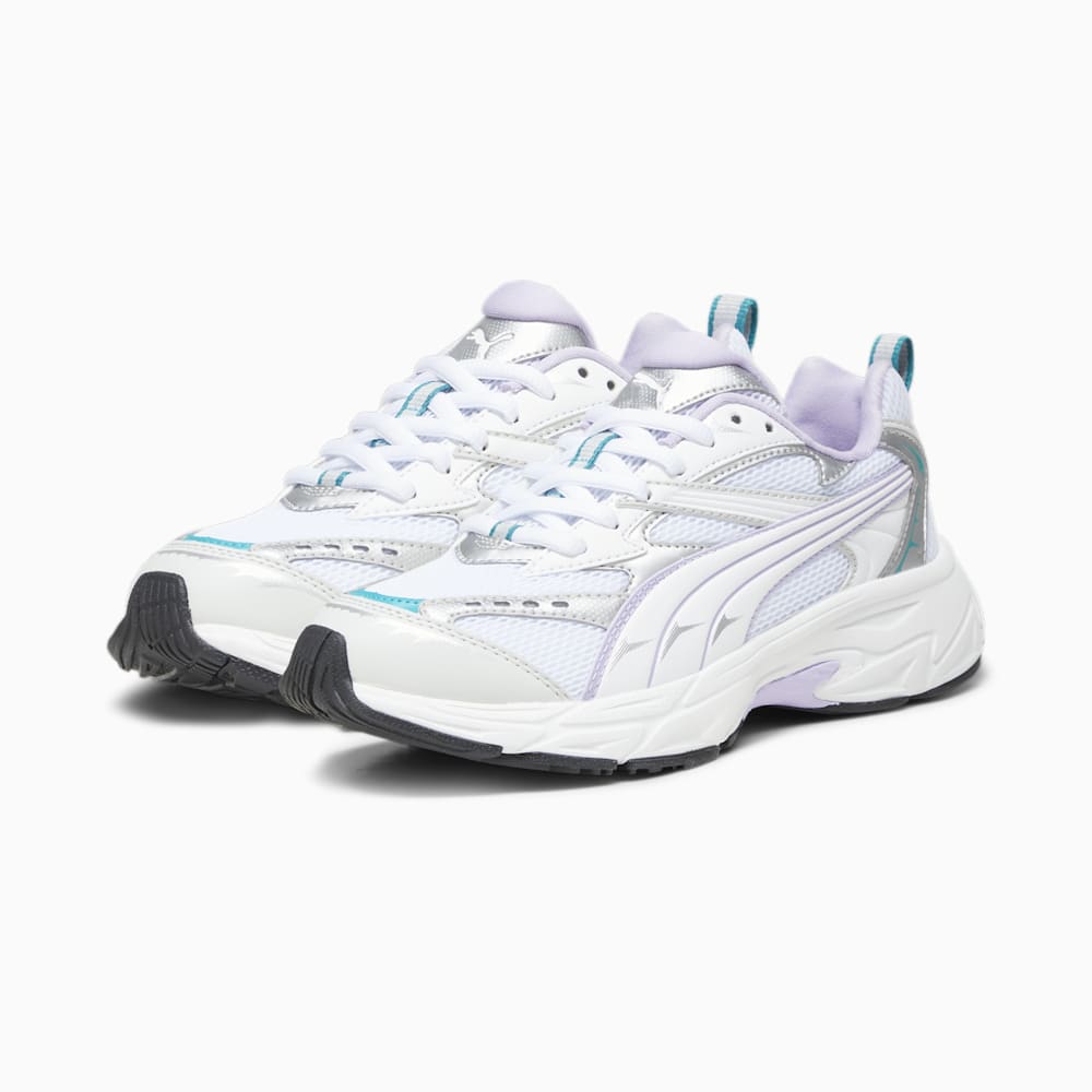 Puma Morphic Sneakers - White-Vivid Violet